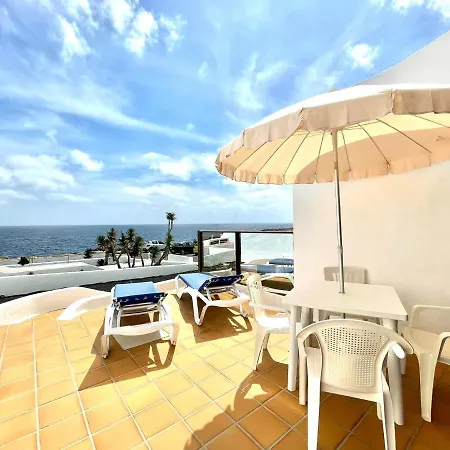 Apartment Bungalow Con Bonita Vistas Al Mar, Freewifi, Terraza, Playa Cerca