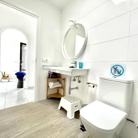 Bungalow Con Bonita Vistas Al Mar, Freewifi, Terraza, Playa Cerca Apartment *
