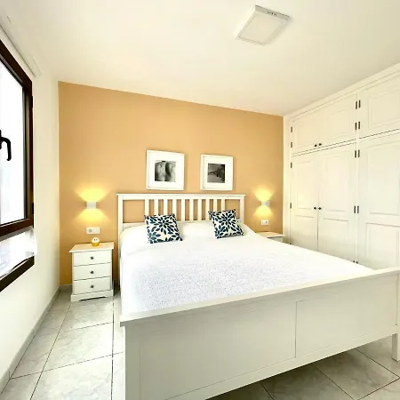 Bungalow Con Bonita Vistas Al Mar, Freewifi, Terraza, Playa Cerca 公寓
