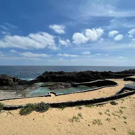 Bungalow Con Bonita Vistas Al Mar, Freewifi, Terraza, Playa Cerca 查德尔帕罗奥