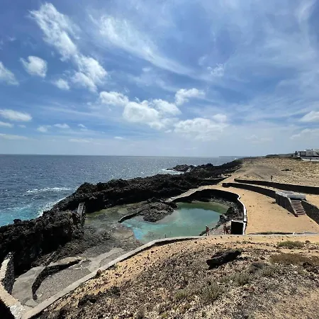 Bungalow Con Bonita Vistas Al Mar, Freewifi, Terraza, Playa Cerca 公寓 查德尔帕罗奥